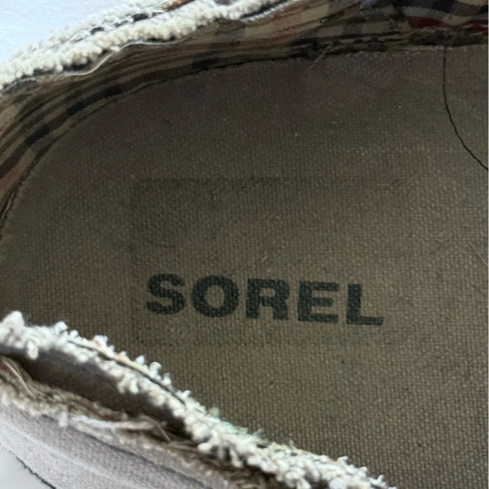 Sorel Men's Distressed Gray Slip-Ons - Picture 4 of 6